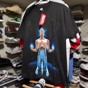 Marvel Mad Engine Silver Surfer T Shirt New M